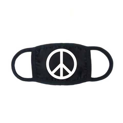 Peace Sign Face Mask